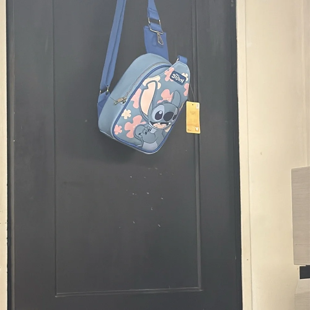 Disney Stitch Blue Crossbody Bag